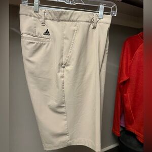 Barely worn Adidas Golf Shorts Tan—32 Waist